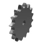 链号06B单排16齿A型片式欧标钢件预制孔链轮 06B-1A16