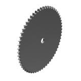 链号085单排59齿A型片式欧标钢件预制孔链轮 085-1A59