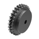 链号10B双排29齿B型台式欧标钢件预制孔链轮 10B-2B29