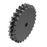 链号16B双排27齿A型片式欧标钢件预制孔链轮 16B-2A27