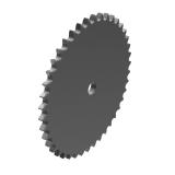 链号03单排42齿A型片式欧标钢件预制孔链轮 03-1A42