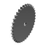 链号04C/25单排36齿A型片式美标预制孔钢件链轮 25A36