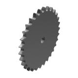 链号08A/40单排30齿A型片式美标预制孔钢件链轮 40A30