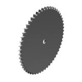 链号32A/160单排54齿A型片式美标预制孔钢件链轮 160A54