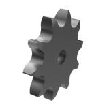 链号48A/240单排10齿A型片式美标预制孔钢件链轮 240A10