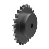 链号36A/180单排17齿B型台式美标预制孔钢件链轮 180B17