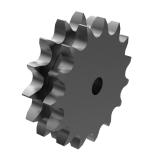 链号08A/40双排15齿A型片式美标预制孔钢件链轮  DS40A15