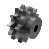 链号40A/200双排12齿B型台式美标预制孔钢件链轮 D200B12