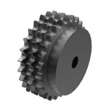 链号06C/35三排26齿B型台式美标预制孔钢件链轮 T35B26