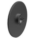 链号06C/35双排96齿SK锥孔B型台式美标钢件链轮 D35SK96