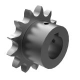 链号06B单排13齿孔径10mm B型台式欧标钢件完成孔链轮 06B-1BS13