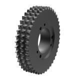 链号08A/40三排42齿SK锥孔A型片式美标钢件链轮 T40SK42