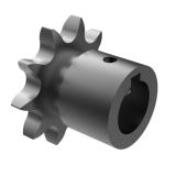 链号10B单排10齿孔径24mm B型台式欧标钢件完成孔链轮 10B-1BS10