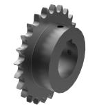 链号12B单排25齿孔径32mm B型台式欧标钢件完成孔链轮 12B-1BS25