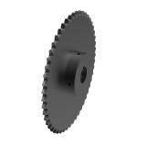 链号12A/60孔径2-3/16inch单排51齿B型台式美标钢件链轮 60BS51