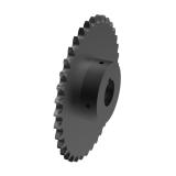 链号16A/80孔径2-7/16inch单排37齿B型台式美标钢件链轮 80BS37