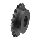 链号20A/100孔径1-7/16inch单排20齿B型台式美标钢件链轮 100BS20