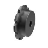 链号2080/C2080单排20齿B型台式美标双节径预制孔钢件链轮 2080B20