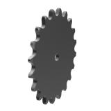 链号2042/C2042单排20齿A型片式美标双节径预制孔钢件链轮 2042A20