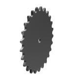 链号2062/C2062单排25齿A型片式美标双节径预制孔钢件链轮 2062A25