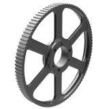 H100 锥套SF 96齿 美标梯形齿QD锥孔同步轮 96H100SF