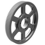 8M30 112齿 锥套SK 美标HTD圆弧齿QD孔同步轮 P1128M30-SK