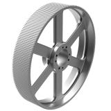 14M170 216齿 锥套M 美标HTD圆弧齿QD孔同步轮 P21614M170-M