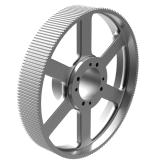 20M115 168齿 锥套N 美标HTD圆弧齿QD孔同步轮 P16820M115-N