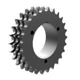 链号16A/80三排26齿R1锥孔A型片式美标钢件链轮 T80R26
