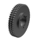 链号16A/80三排52齿U0锥孔B型台式美标钢件链轮 T80U52