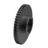 链号10A/50双排52齿Q1锥孔B型台式美标钢件链轮 D50Q52