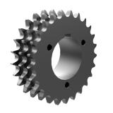 链号10A/50三排25齿Q1锥孔A型片式美标钢件链轮 T50Q25H