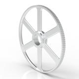 H075 120齿 2517锥孔 欧标梯形齿TB孔同步轮 TL-120-H-075