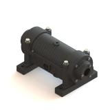 非标铸件定制电机分离式轴承座展示支持来样来图定制参考毛坯吨位价16819元/吨(喷漆)